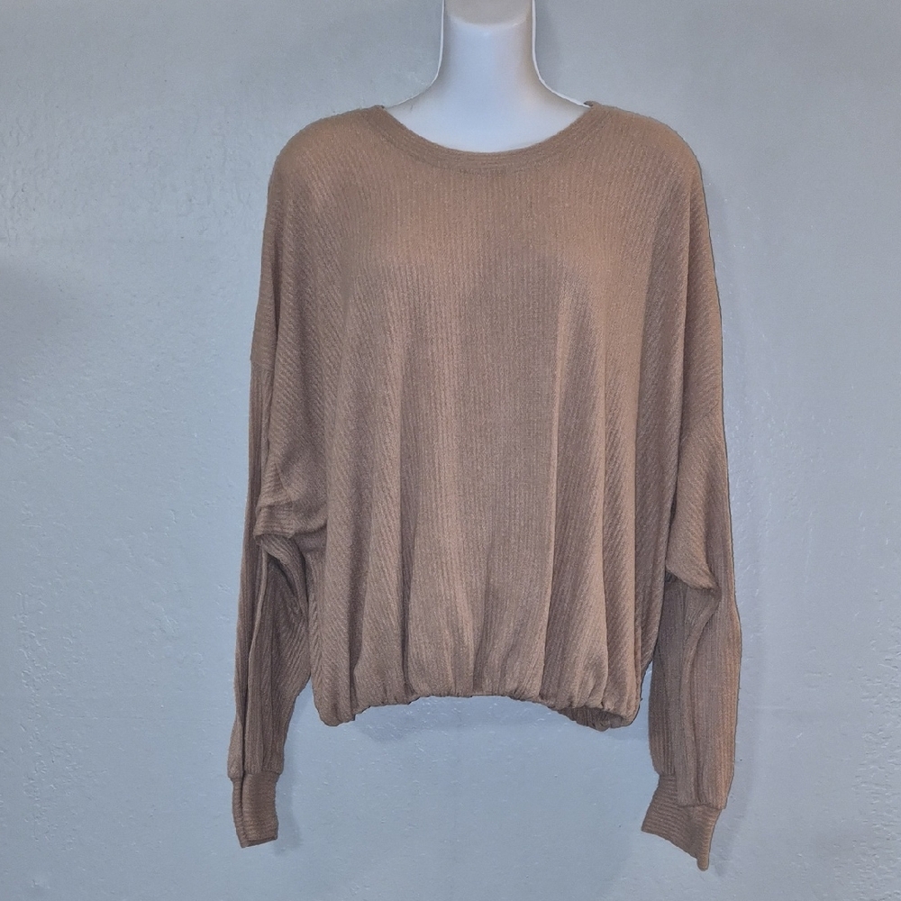 Ces Femme Women's Tan Sweater